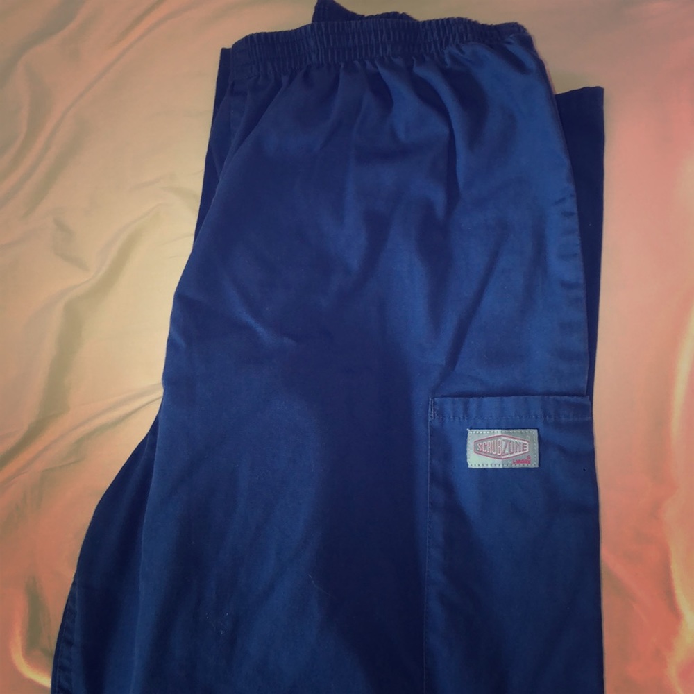 Navy scrub bottoms